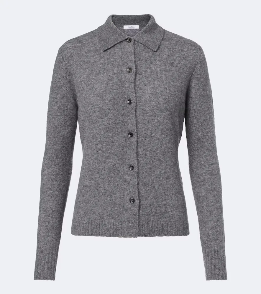 Cashmere-Blend Cardigan by Max Mara