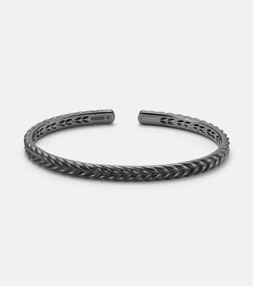 Chevron Titanium Cuff Bracelet by David Yurman