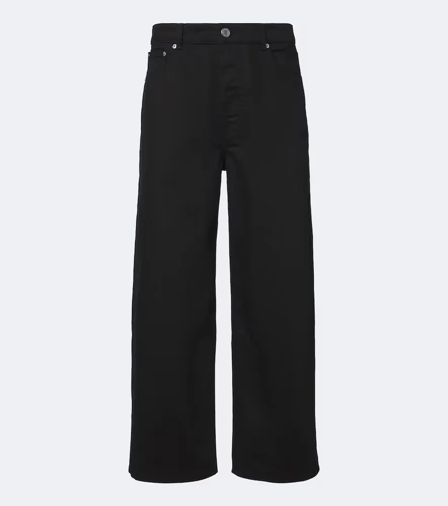 Mid-Rise Straight Jeans by Ami Paris