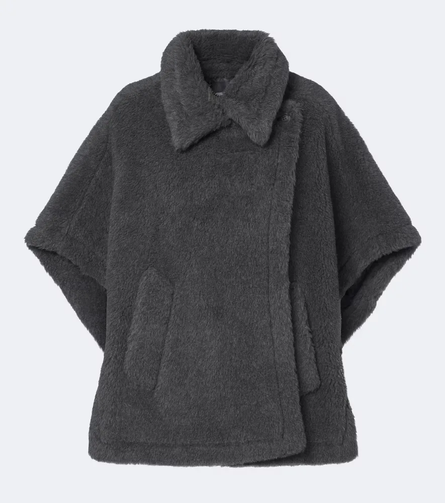 Wool, Alpaca, and Silk Cape by Max Mara