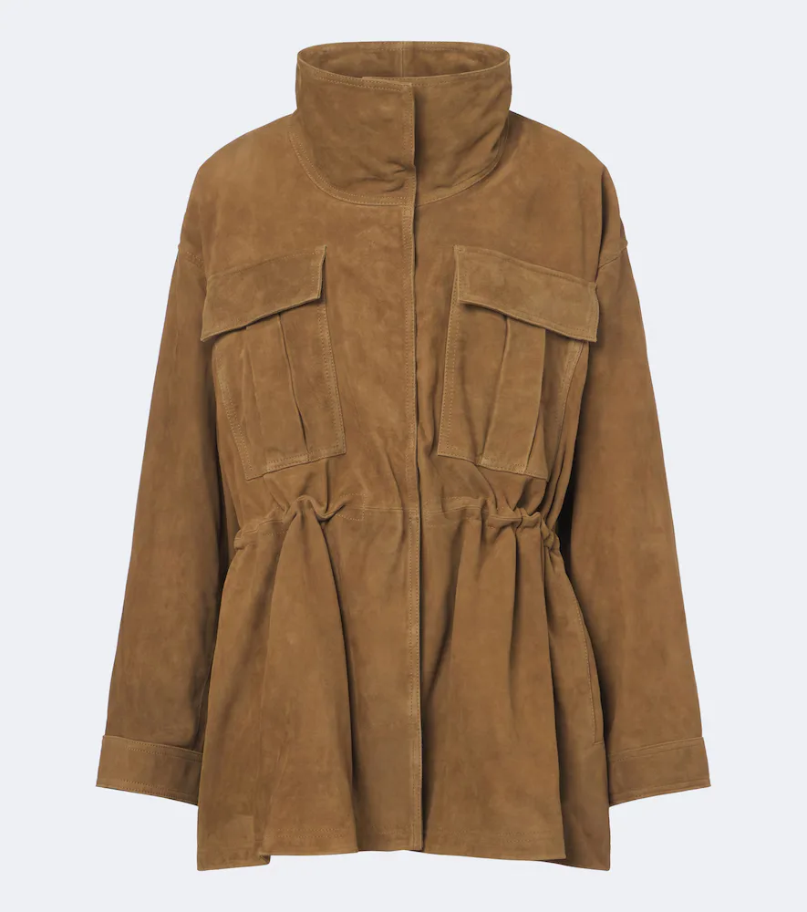 Oversized Suede Jacket by Rohe