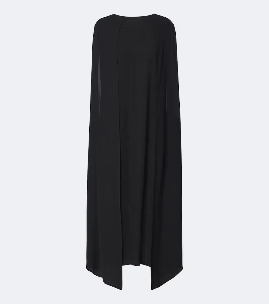 Caped Midi Dress by Plan C