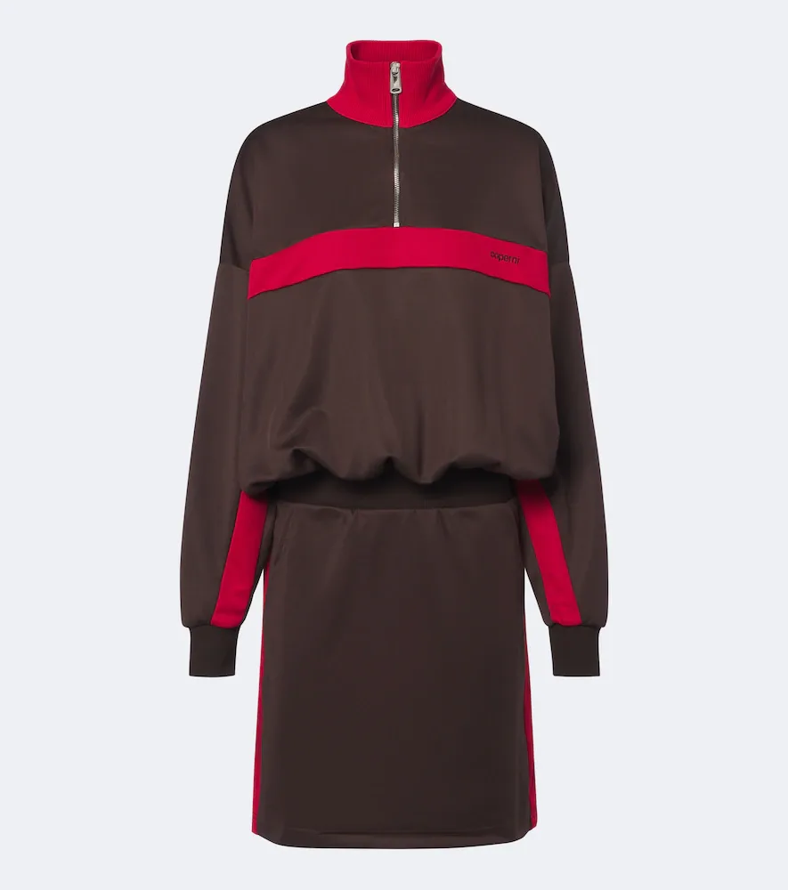Jersey Sweatshirt Dress by Coperni