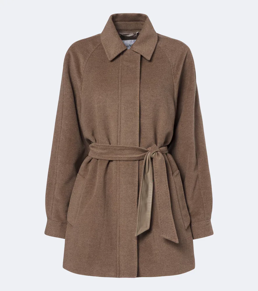 Cashmere Wrap Coat by Max Mara