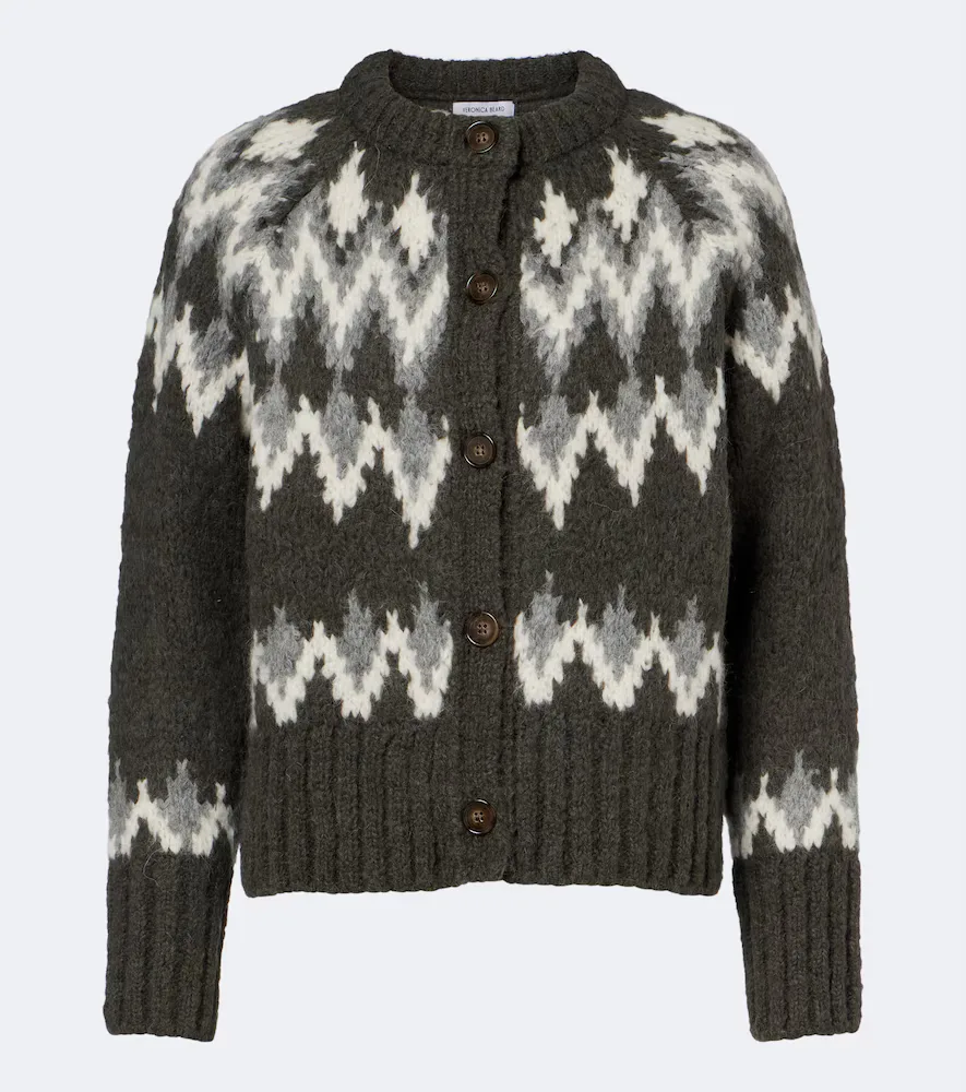 Christina Fair Isle Cardigan by Veronica Beard