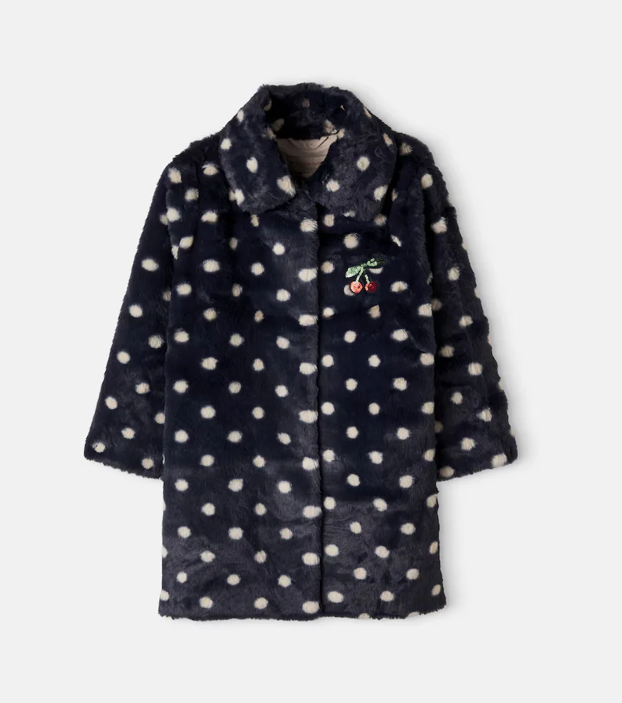 Sequined Polka-Dot Coat by Konges Slojd