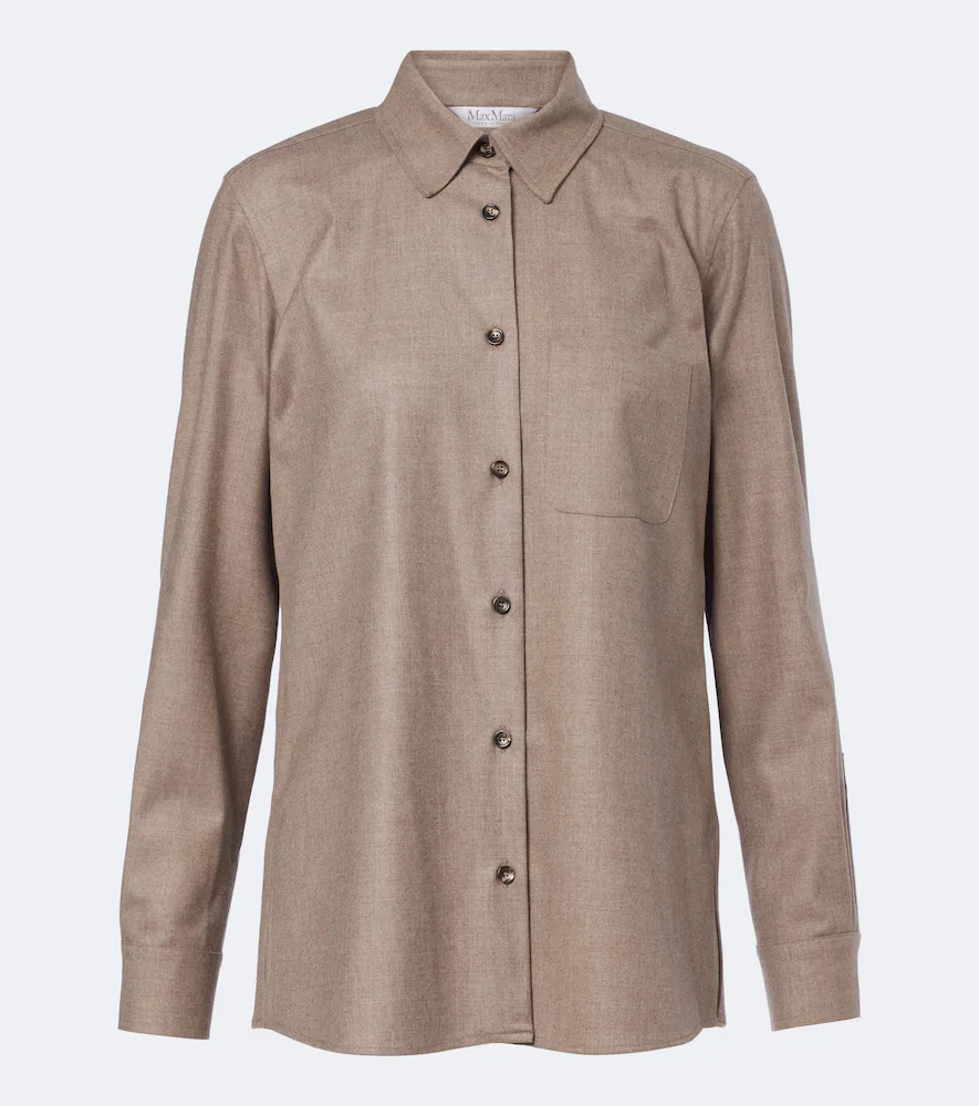 Cashmere-Blend Shirt by Max Mara