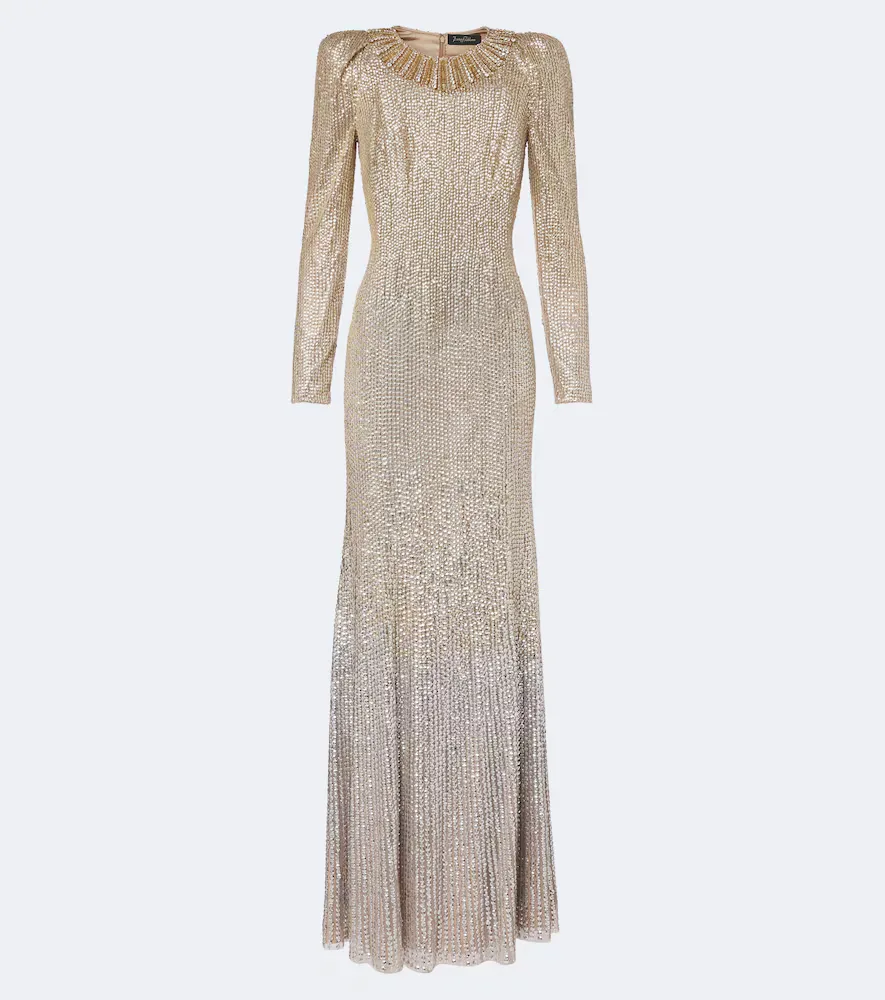Sisi Crystal-Embellished Gown by Jenny Packham