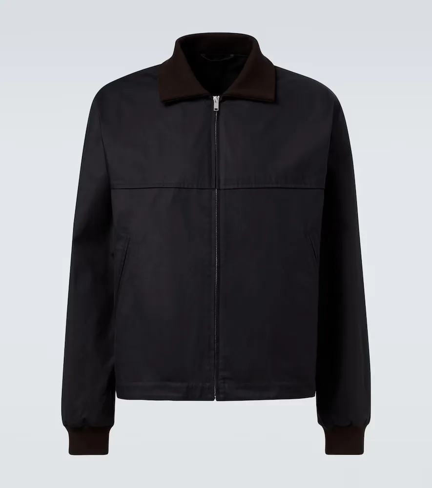 Mantis Cotton Gabardine Blouson Jacket