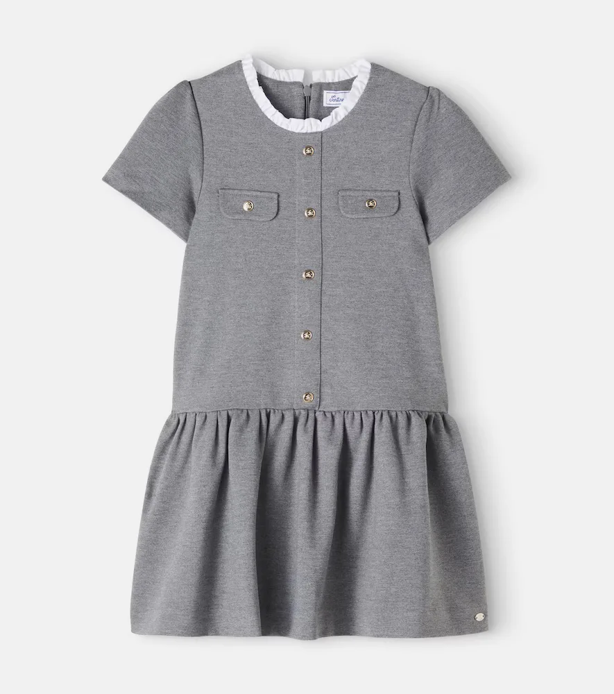 Gathered Jersey Dress by Tartine Et Chocolat