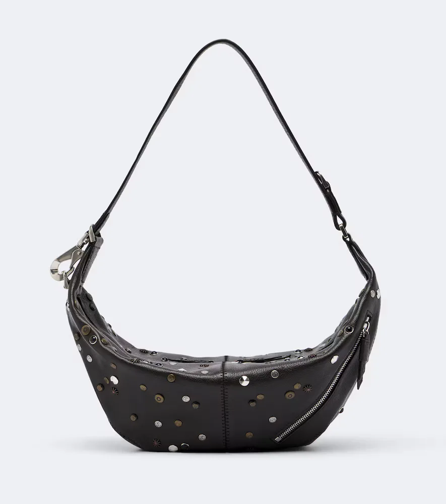Quiver Clip Mini Leather Shoulder Bag by Lemaire