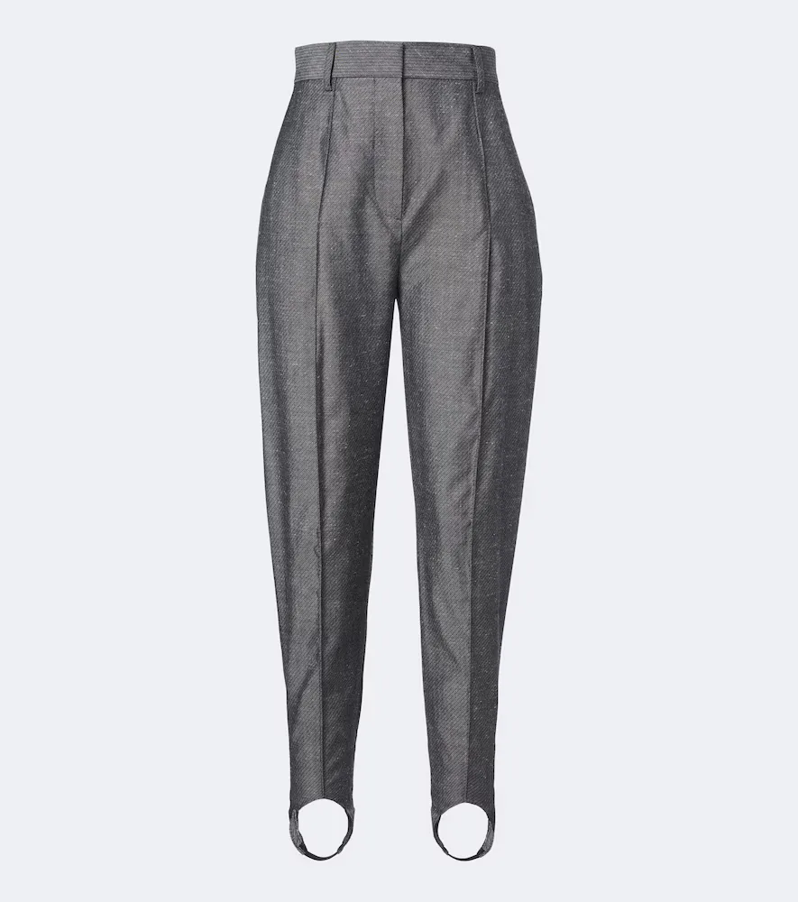 Striped Tapered Pants by Stella McCartney