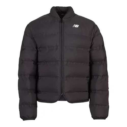 Cropped Bonded Quilted Jacket by New Balance