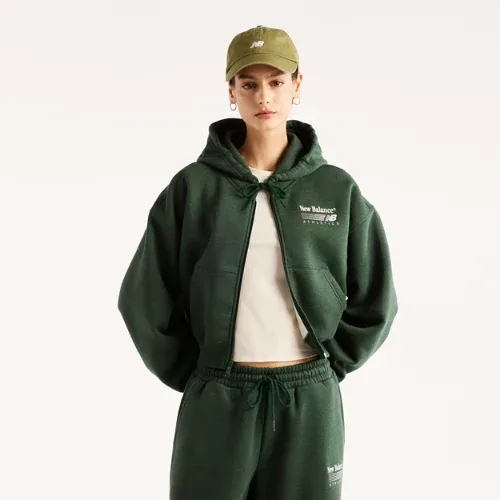 Trackside Fleece Full Zip by New Balance