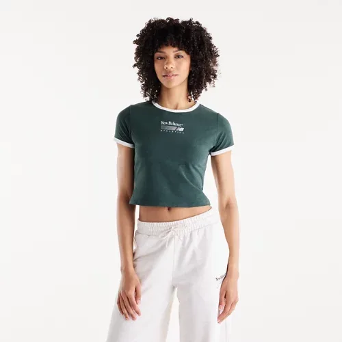 Trackside Ringer T-Shirt by New Balance