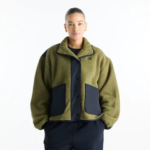 High Pile Fleece Jacket by New Balance