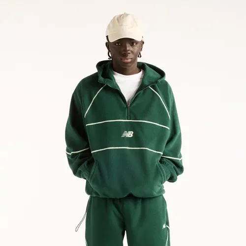 Trackside Polar Fleece Hoodie by New Balance