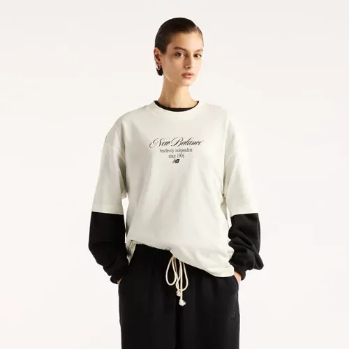 Pressed Flowers Memories Oversized T-Shirt by New Balance