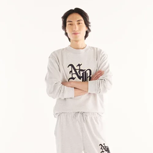 Varsity Old English Crew Shirt by New Balance