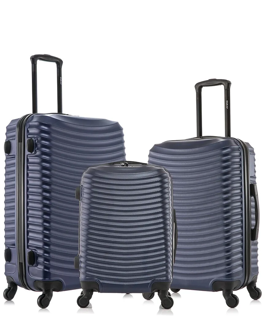 Adly Lightweight Hardside Spinner 3 Piece Set by Dukap