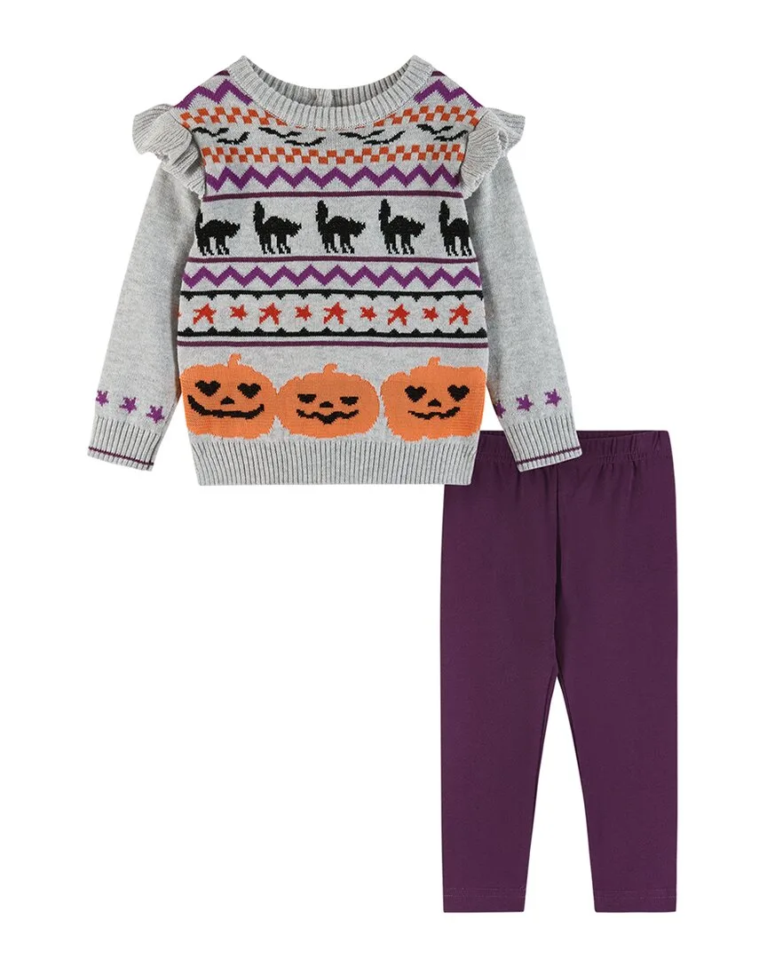 Halloween Fairisle Tunic Sweater & Legging Set by Andy & Evan