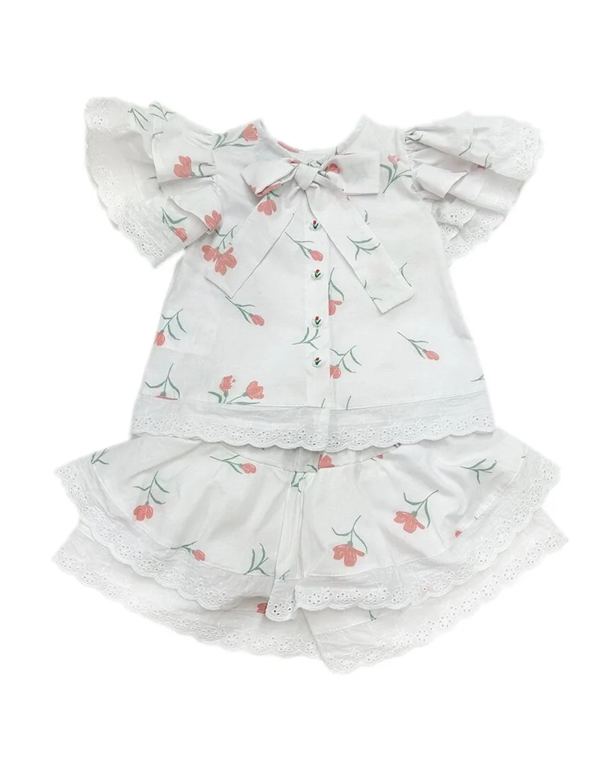 Tulip Blouse & Shorts Set by Petite Maison Kids