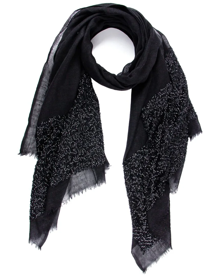 Sequins Wool Scarf by Saachi