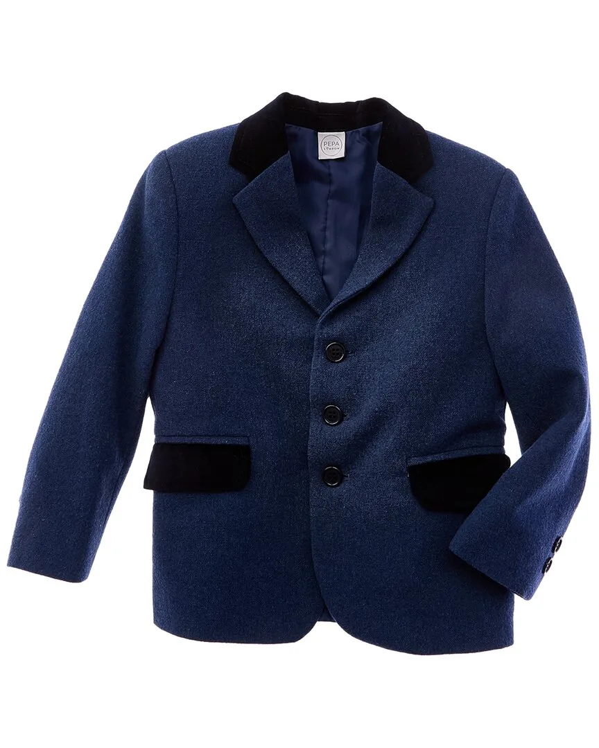 Velvet Blazer by Pepa London