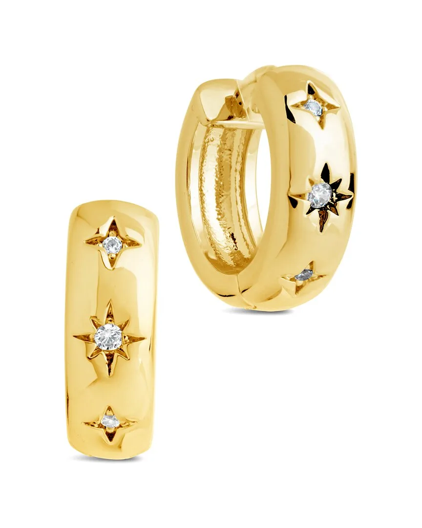 Cz Harmoni Hoop Earrings by Sterling Forever