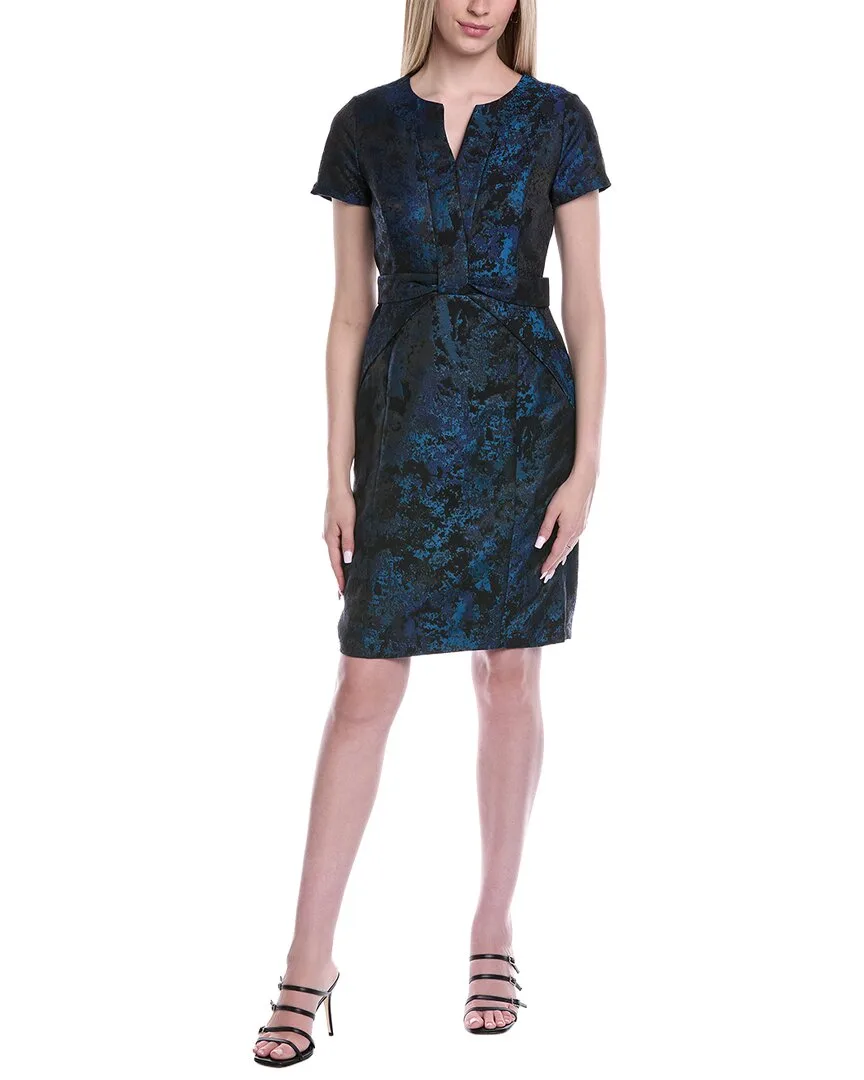 Jacquard Sheath Dress by Shani