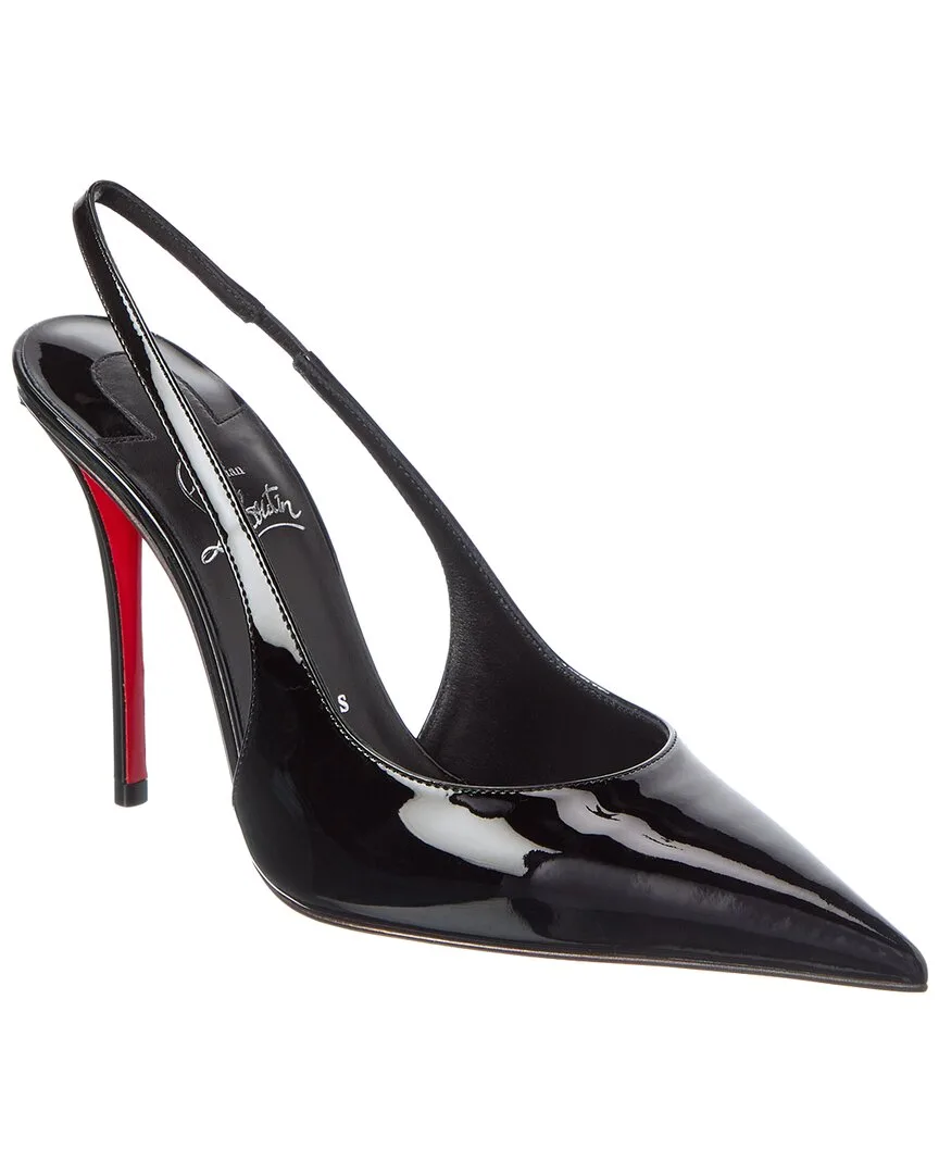 Miss Z 100 Patent Slingback Pump by Christian Louboutin