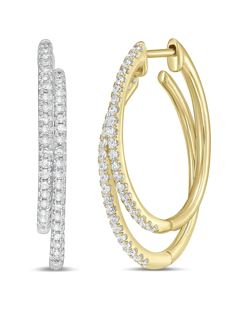 14K 0.40 ct. tw. Diamond Earrings by John Digangi