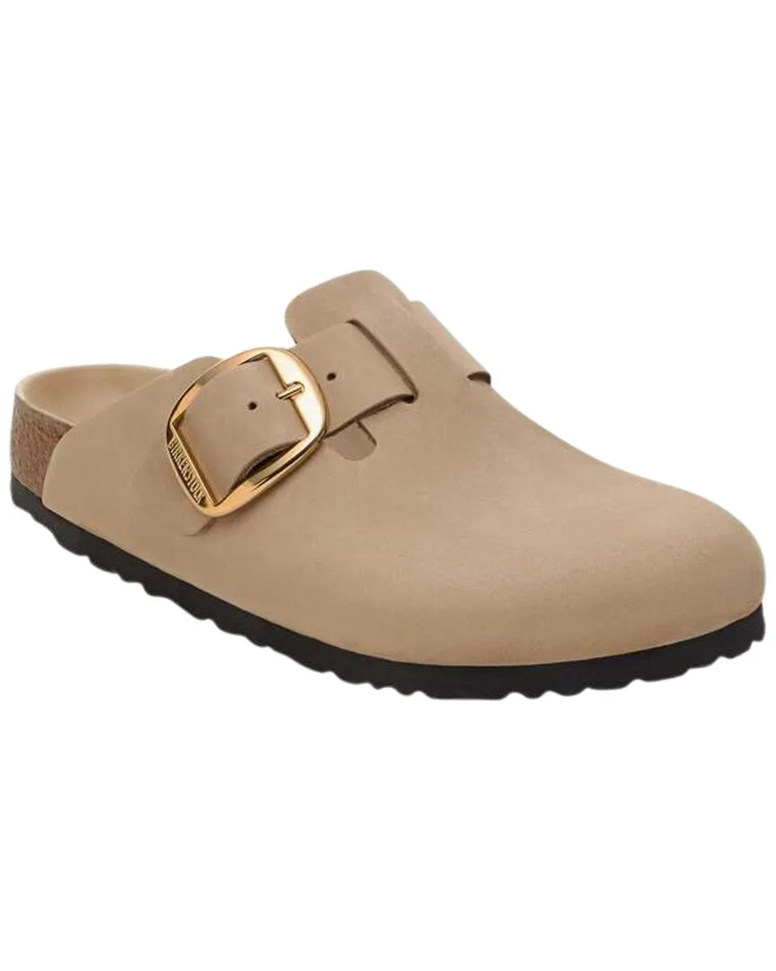 Boston Big Buckle Leather Sandal by Birkenstock