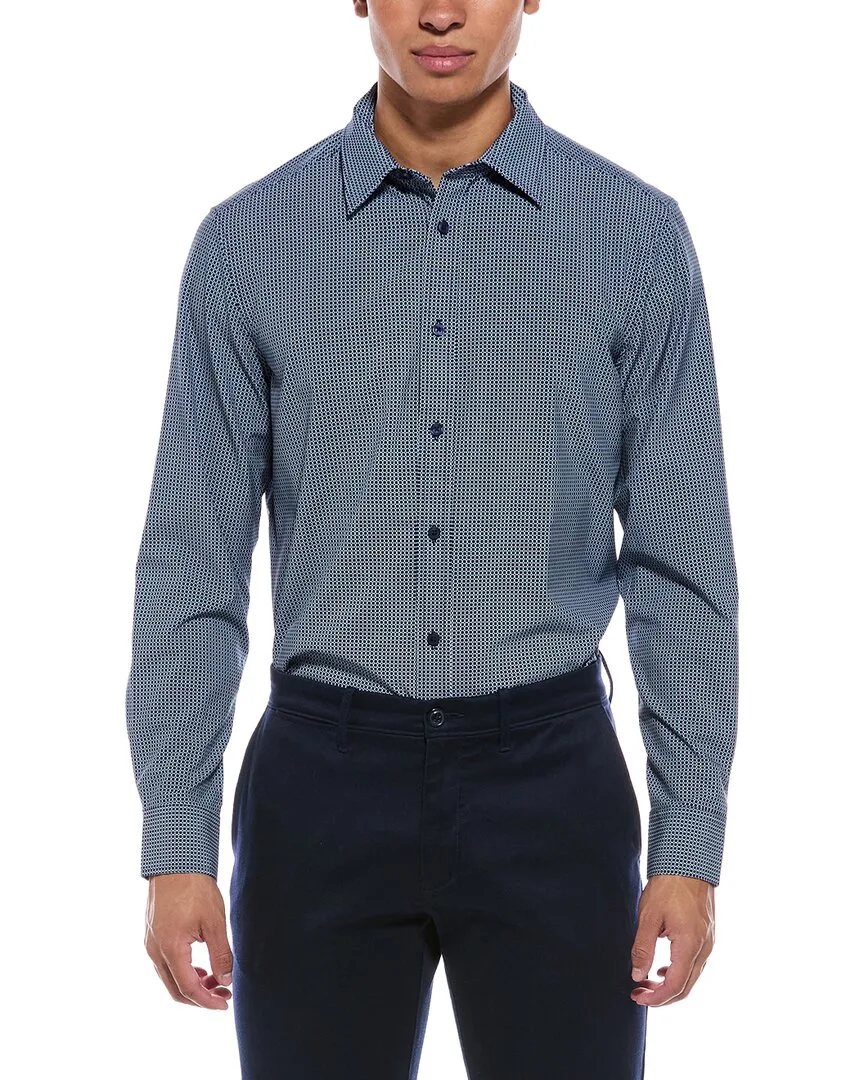 4-Way Printed Woven Sport Shirt