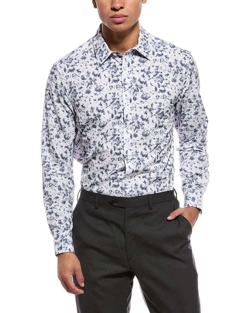 4-Way Printed Woven Sport Shirt
