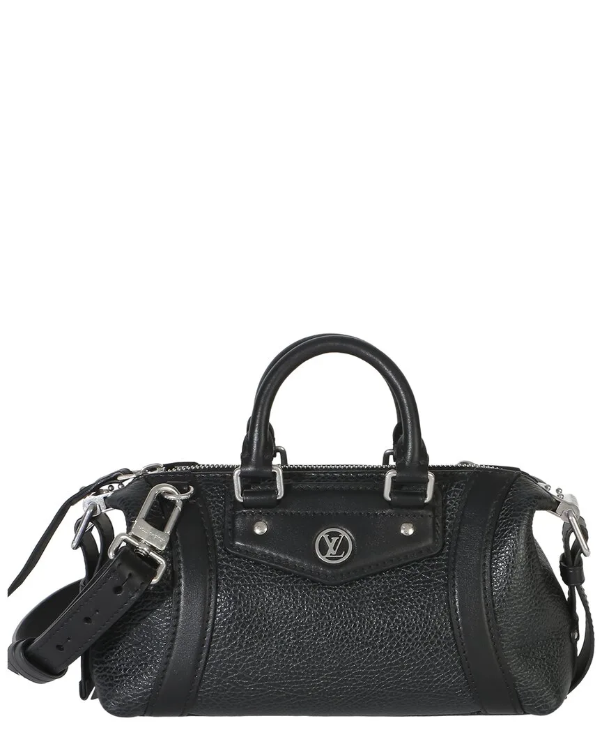 Black Leather Pixel Lv Biker Pm (authentic Pre-Loved) by Louis Vuitton