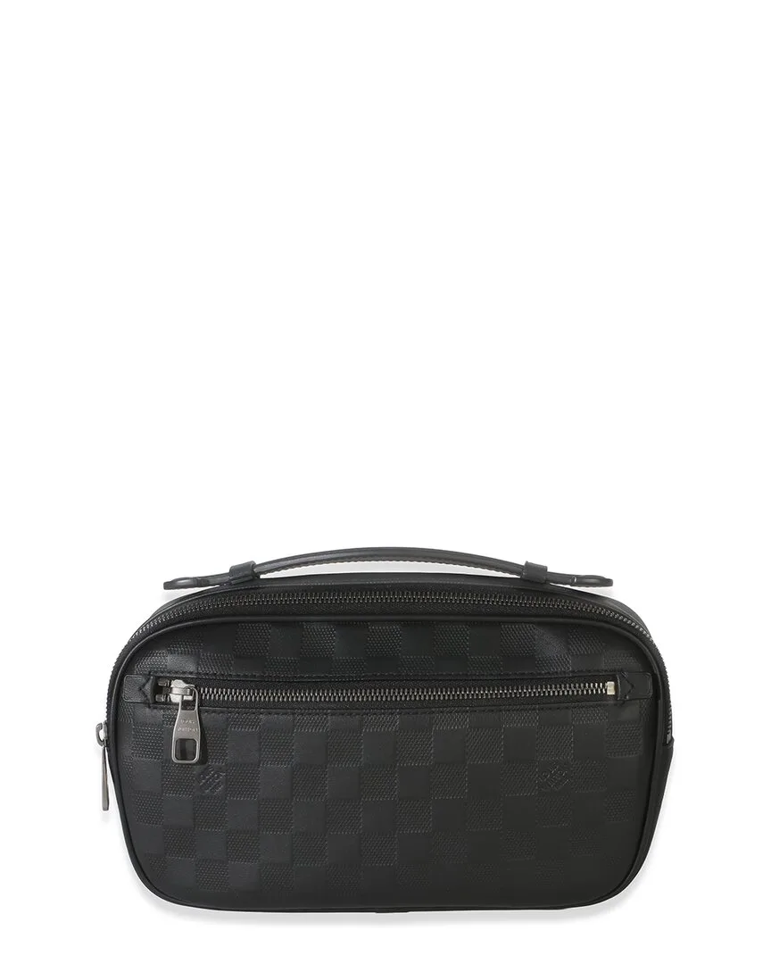 Black Damier Infini Ambler Belt Bag (authentic Pre-Loved) by Louis Vuitton