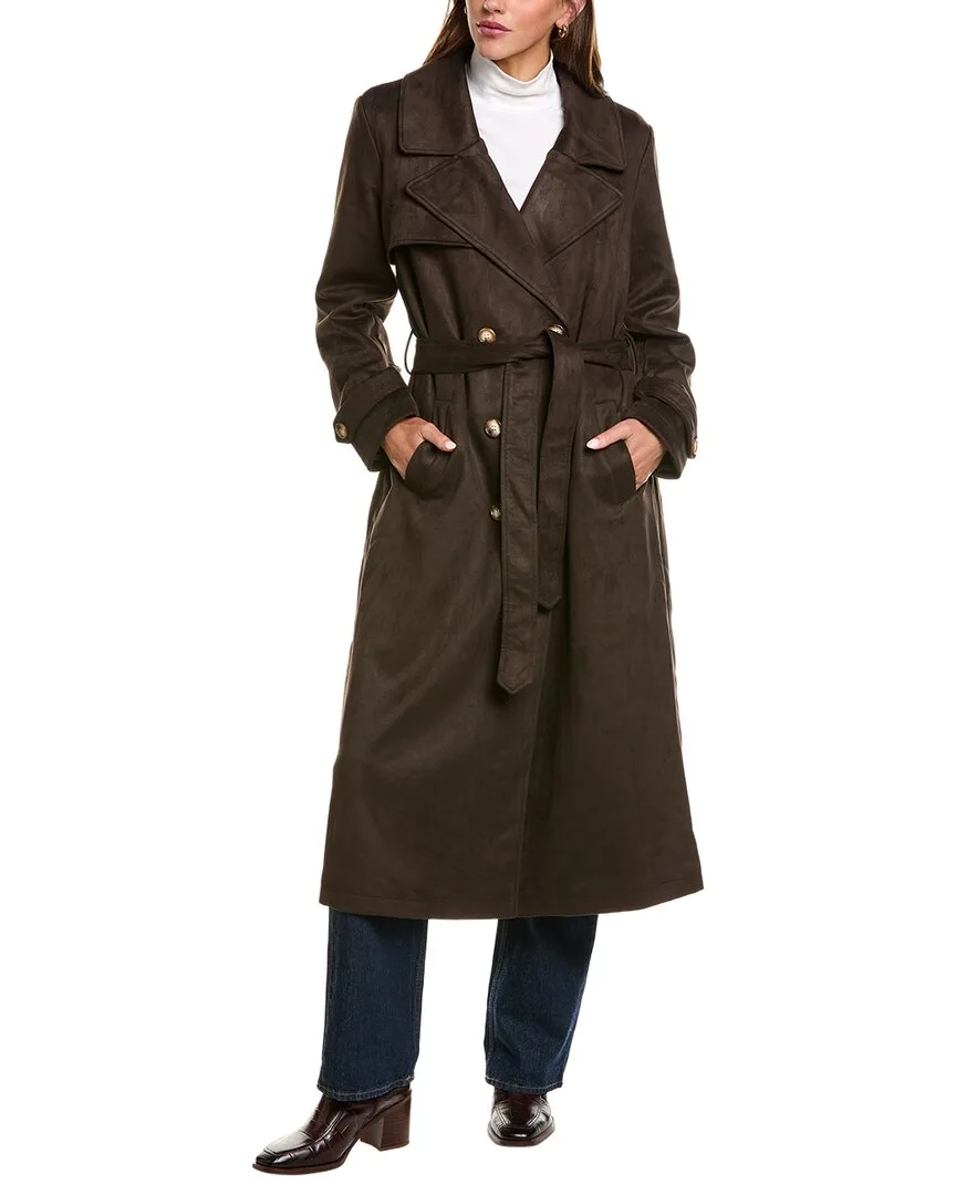 Maxi Length Trench Coat by Nvlt