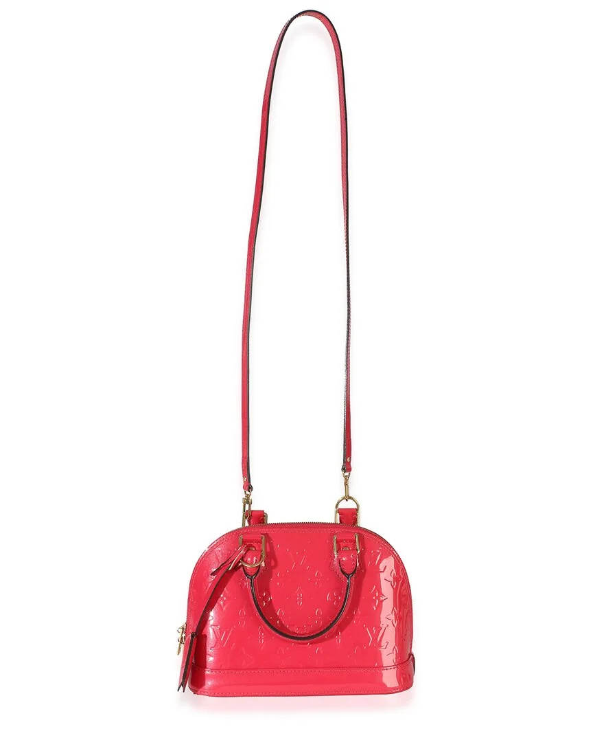 Pink Monogram Vernis Alma Bb (authentic Pre-Loved) by Louis Vuitton