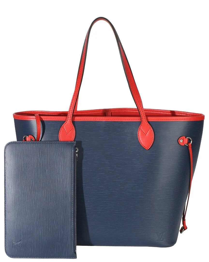 Blue Epi Leather Neverfull mm (authentic Pre-Loved) by Louis Vuitton
