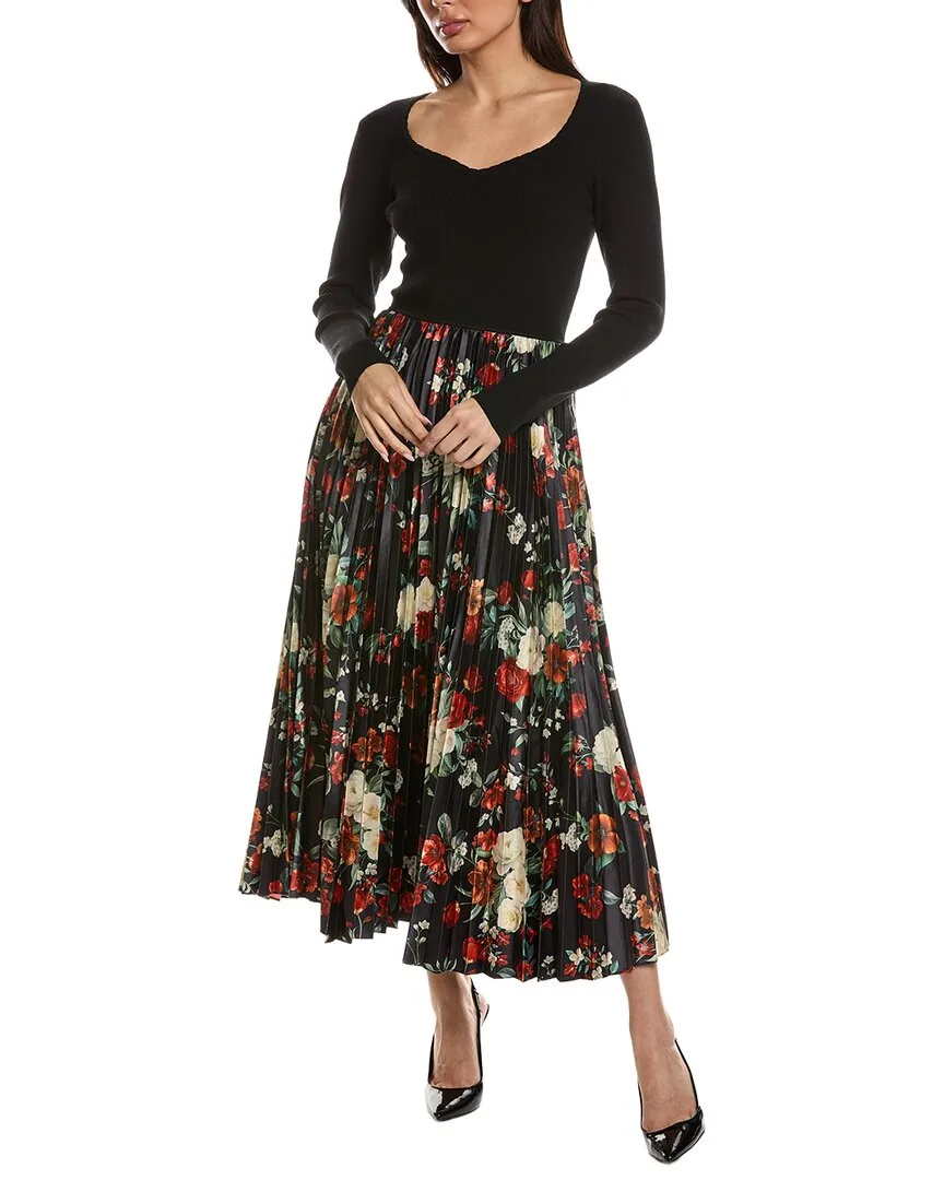 The Mave Mixed Media Dress