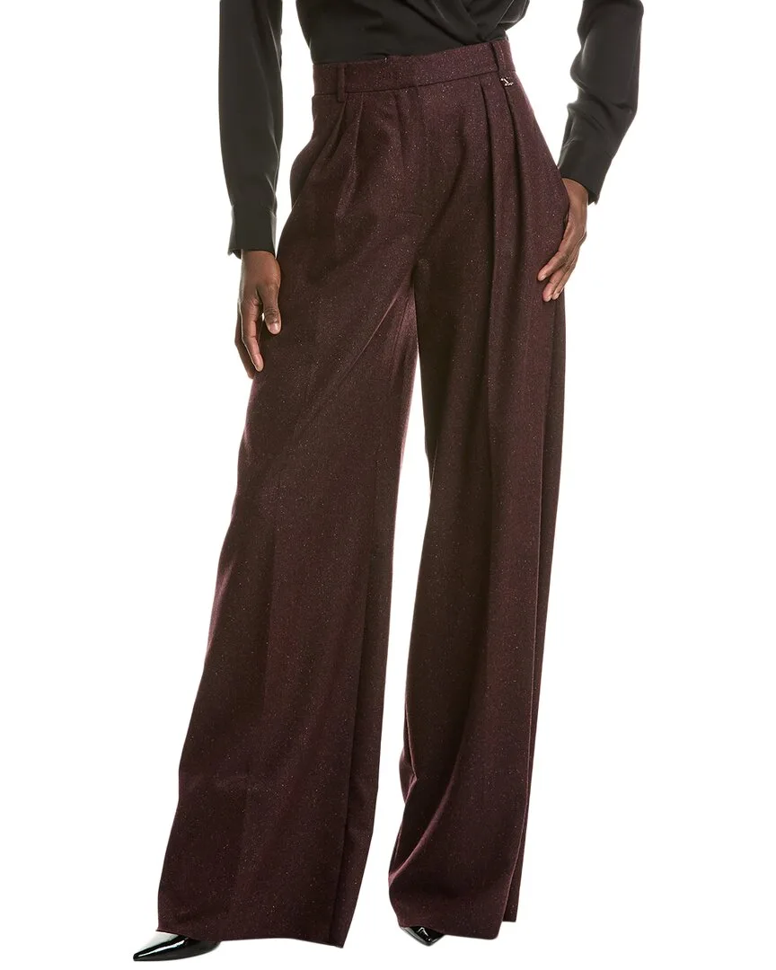 Max Mara Brava Wool & Silk-Blend Trouser by Max Mara