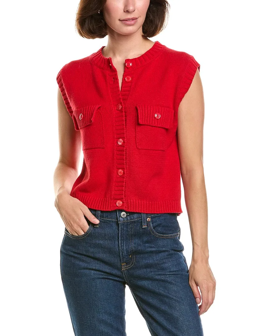 Max Mara Caprara Knitted Waistcoat by Max Mara