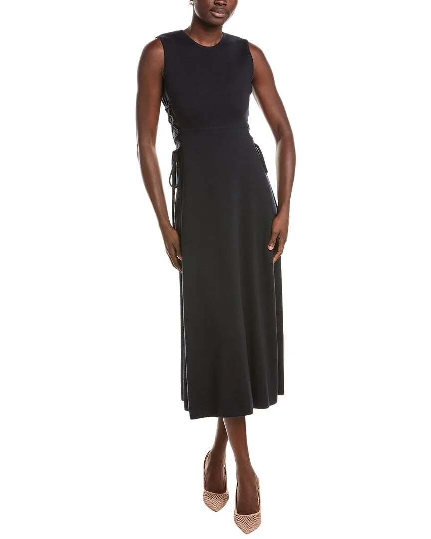 Max Mara Delfi Knitted Wool Midi Dress