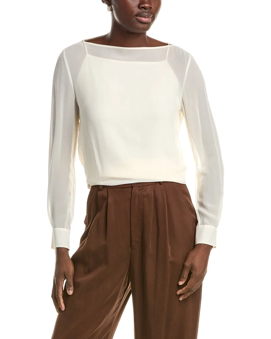 Max Mara Studio Demien Silk Shirt by Max Mara