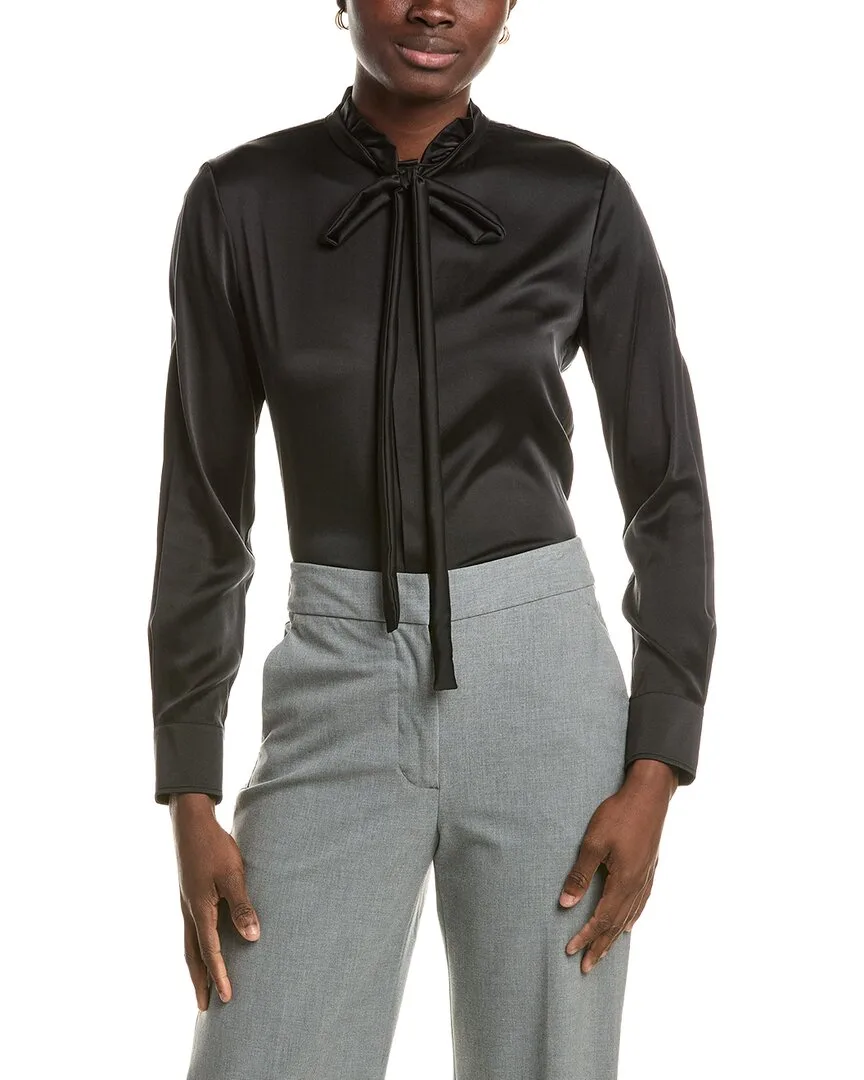 Max Mara Studio Gilles Silk-Blend Shirt by Max Mara