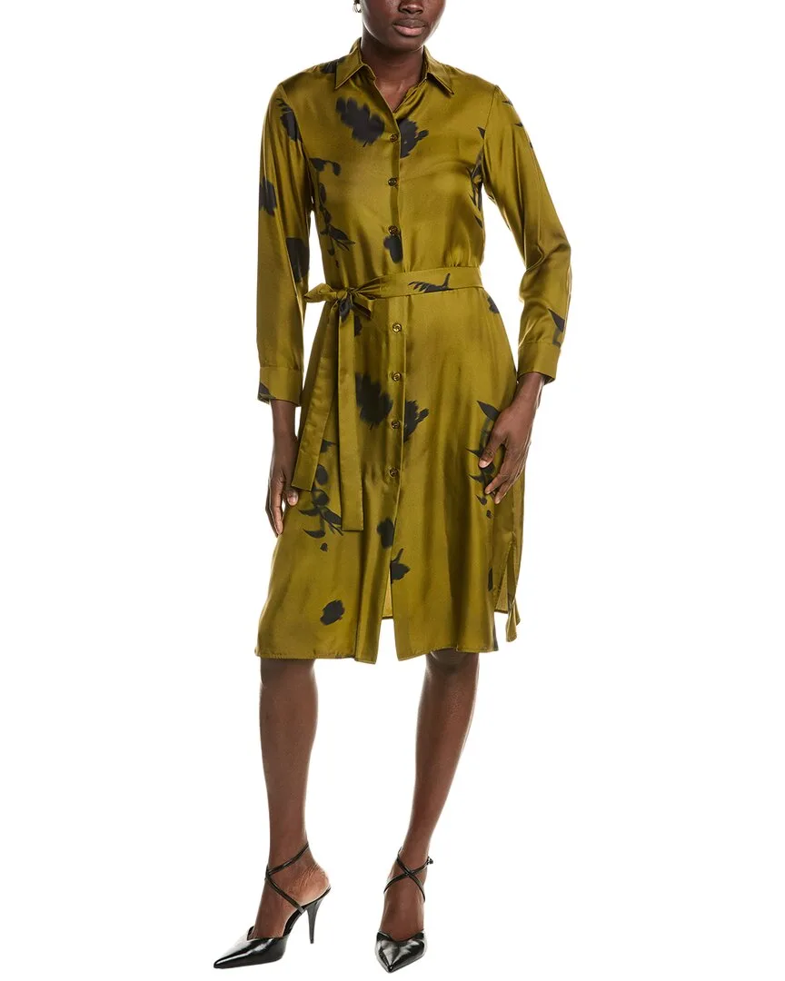 mm by Max Mara Jadi Silk Shirtdress by Max Mara
