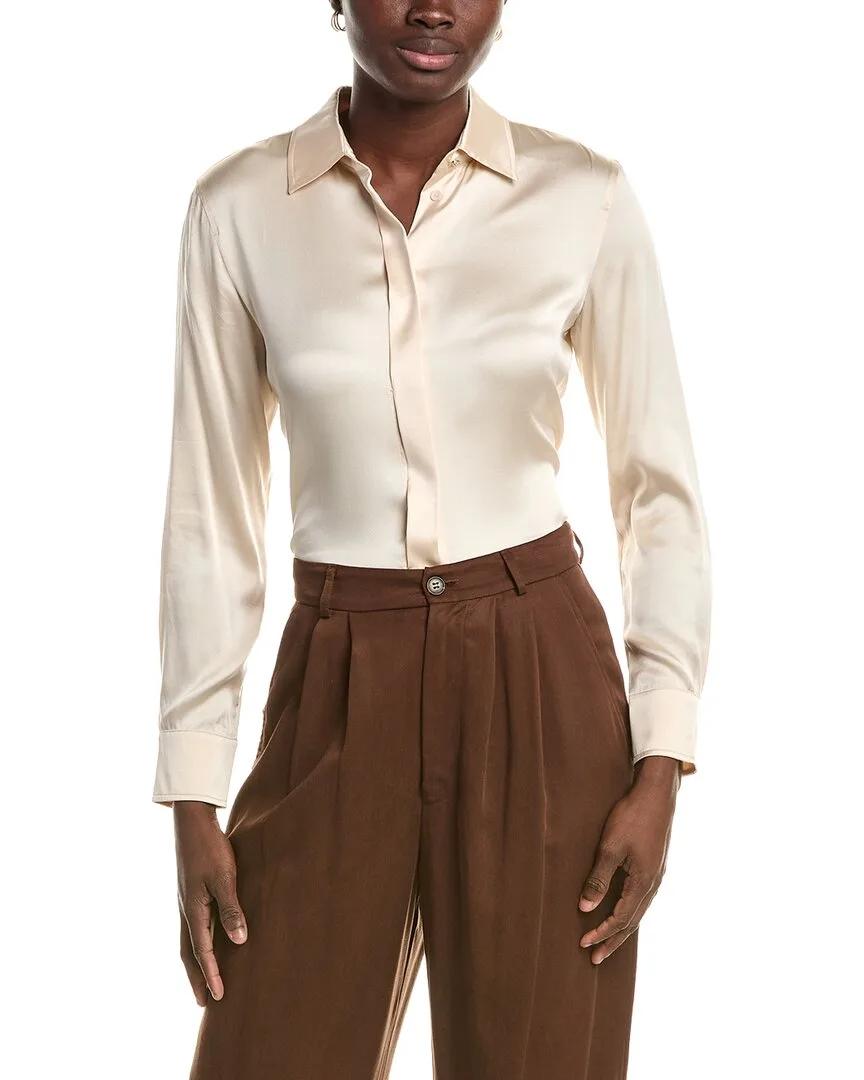 Max Mara Studio Xero Silk-Blend Shirt by Max Mara