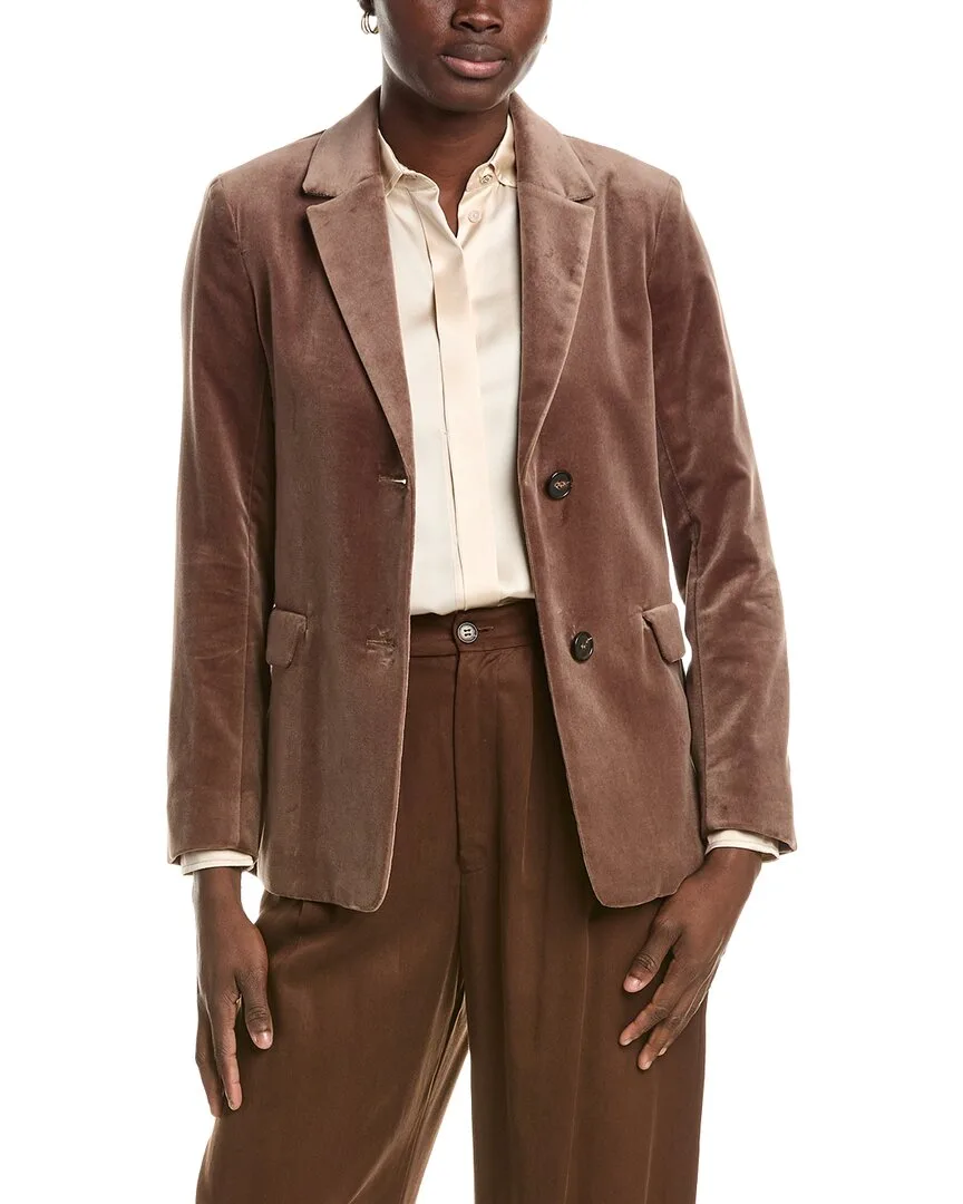 S Max Mara Agata Velveteen Jacket by Max Mara