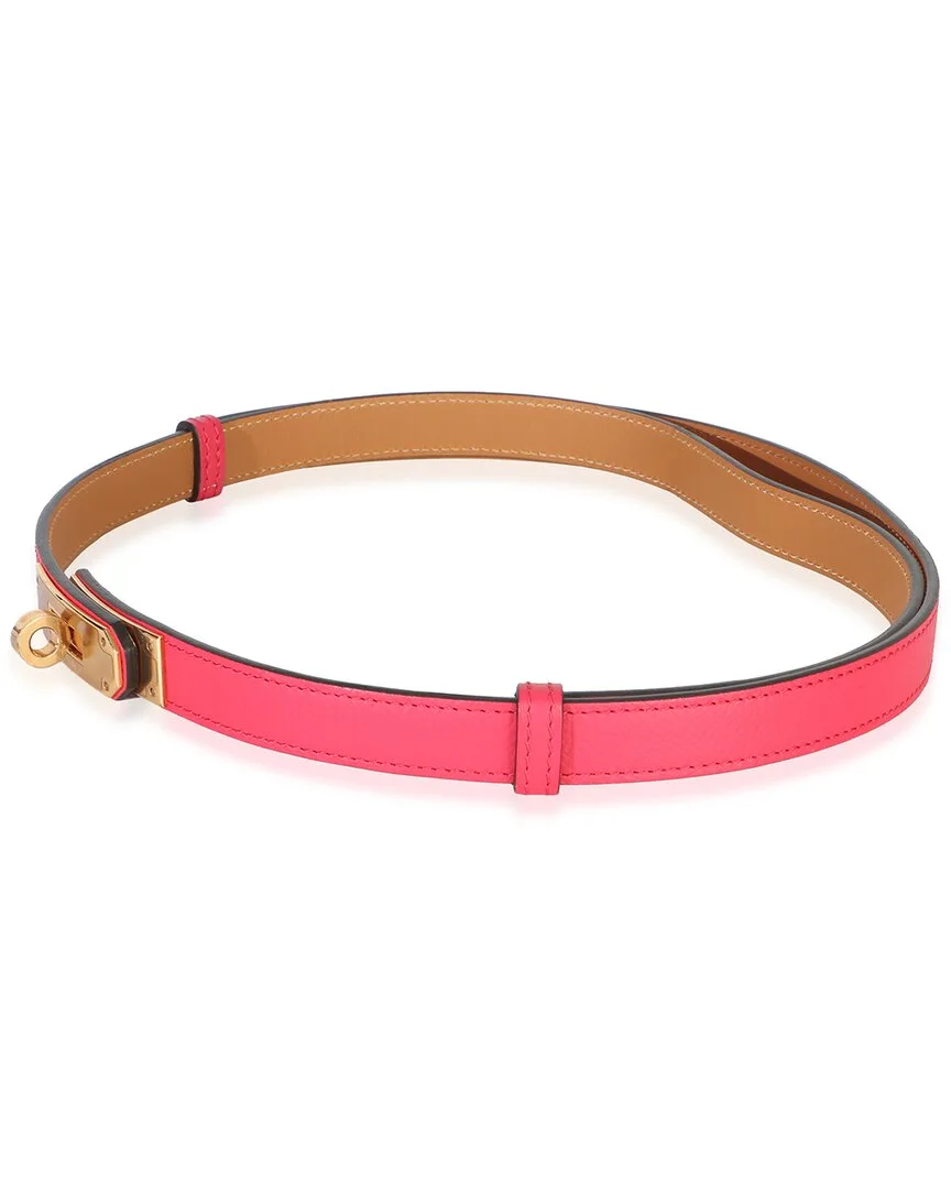 Shocking Epsom Kelly 18 Belt Rghw (authentic Pre-Loved) by Herms